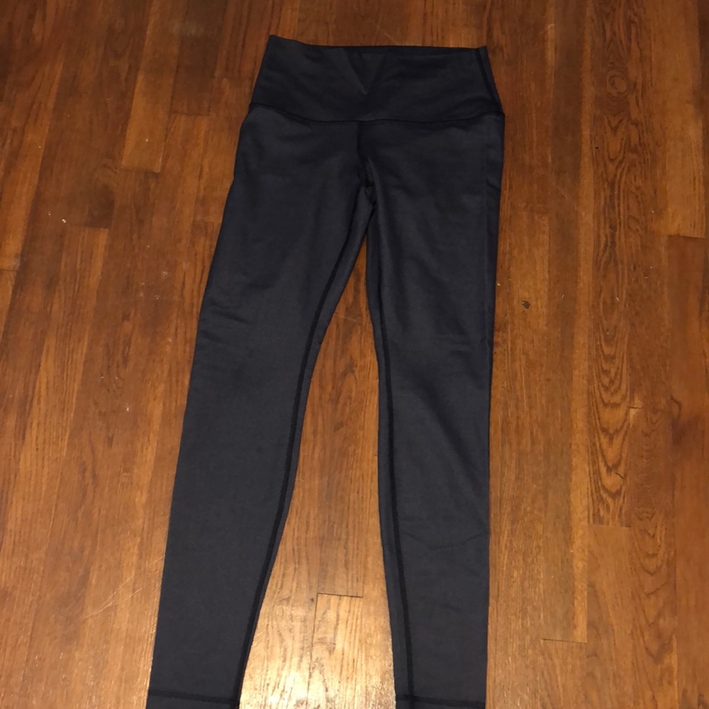 Lululemon denim look leggings size 8 full length